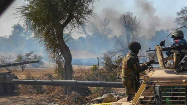 Gunmen storm Nigerian military barracks, forcing villagers to escape