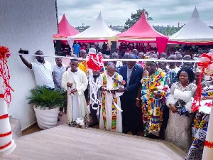 Inaki Williams’ hotel, inaugurated in Akyem Achiase