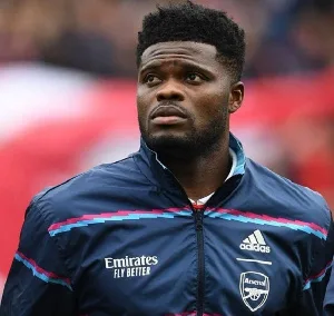 Partey watched from bench as Bayern play Arsenal out of UCL
