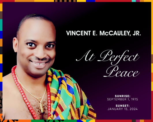 “He leaves a large void and will be greatly missed” – Vincent McCauley’s family