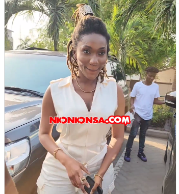 Wendy Shay’s unusual appearance sparks concern on social media after recent accident