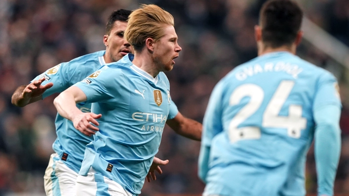 De Bruyne inspires City’s victory against New Castle