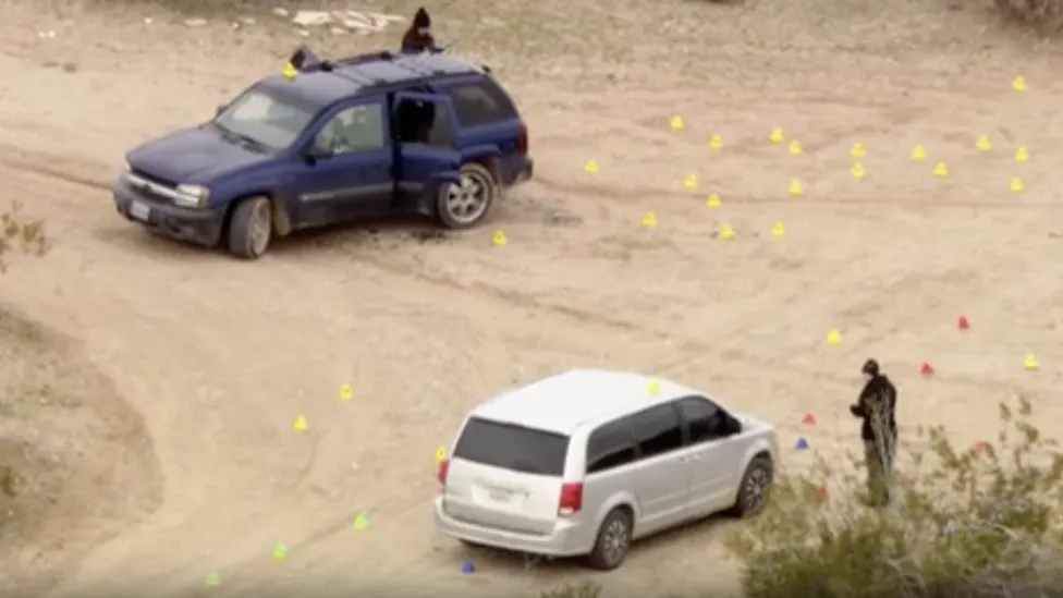 Police detain five guys after discovering bodies in remote Californian desert