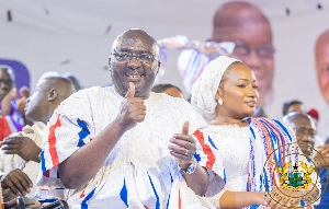 VIDEO: Bawumia and Samira steal the show with ‘epic’ dance moves at Akufo-Addo’s 80th birthday thanksgiving service