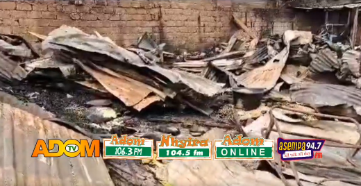  52 structures burnt to ashes in Ayigbetown fire incident