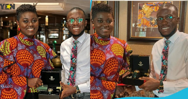 Afua Asantewaa Aduonum receives custom watch from Warrior King Watches for global achievements