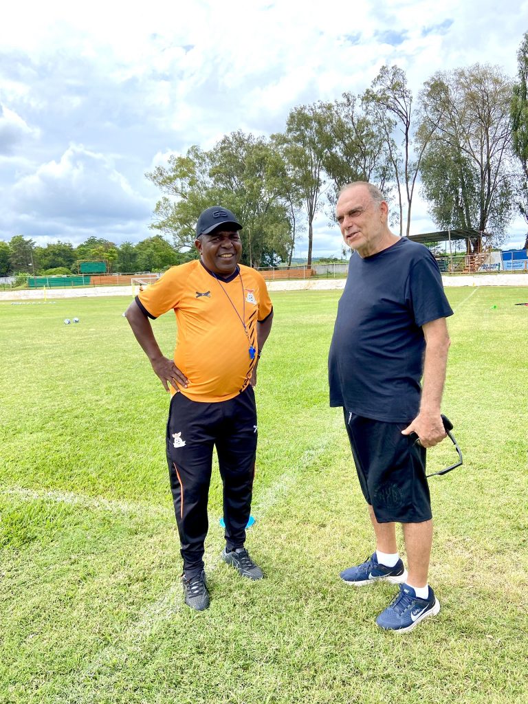 Avram Grant meets with Zambia’s Copper Queens ahead of Black Queens clash
