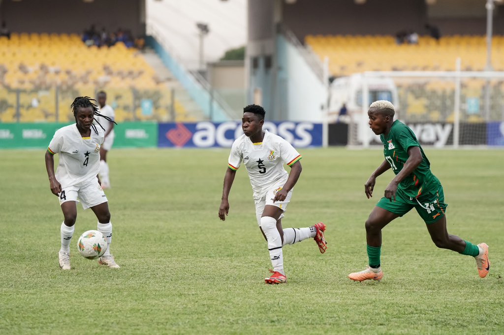 Black Queens lose 1-0 to Zambia in 2024 Olympic qualifiers