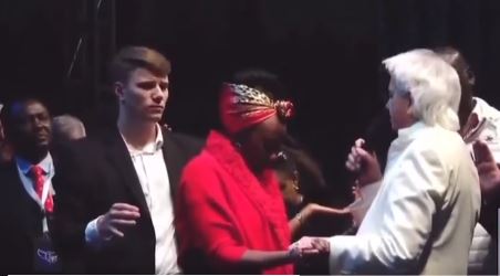 Benny Hinn prays for William Ruto’s daughter to get a husband