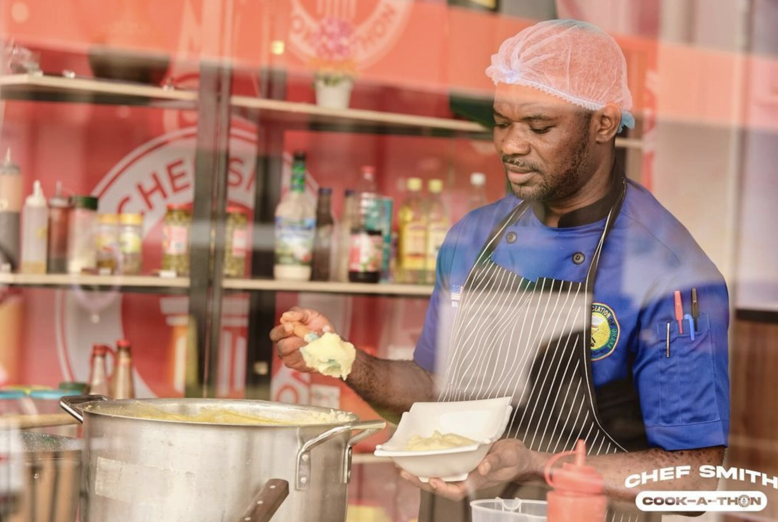 Chef Smith has now cooked for over 260 hours, beats Chef Faila’s record of 227 hours