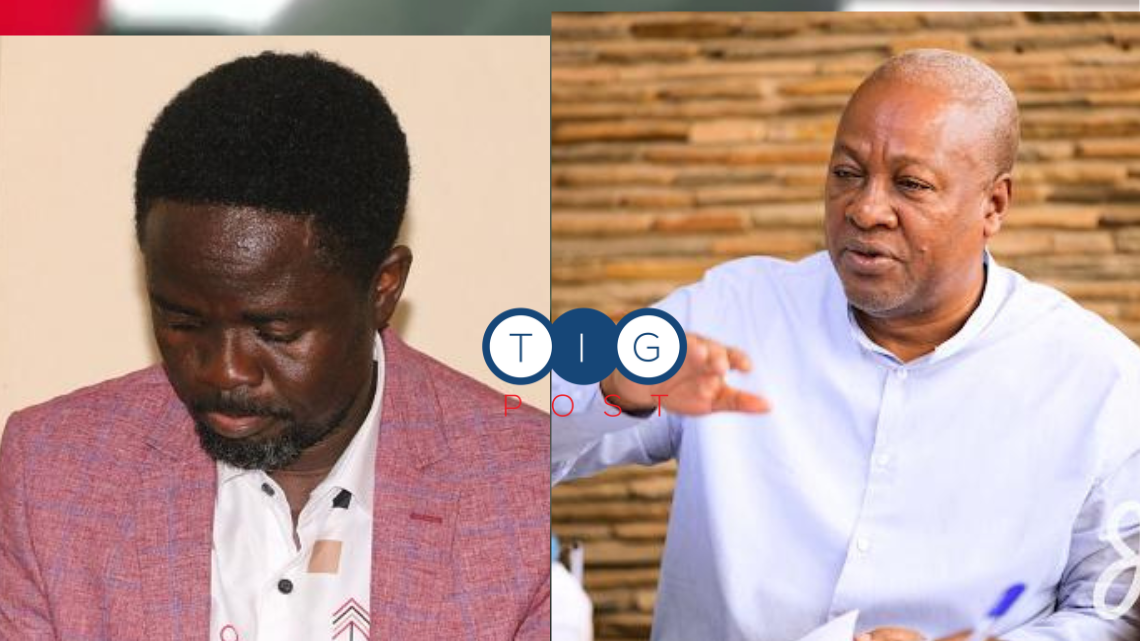 Dan Kwaku Yeboah vows to keep Mahama’s name out of his mouth over ‘fear’ of attacks from NDC