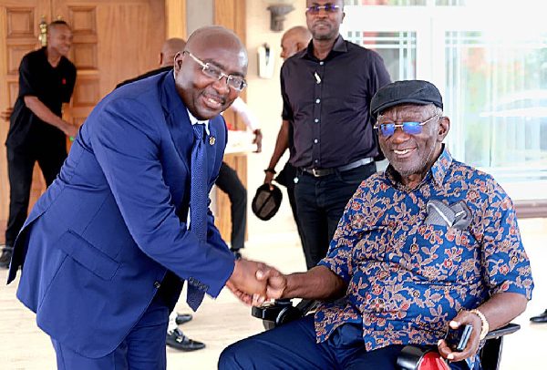 Kufour endorses Bawumia, describes him as”Man of Destiny”