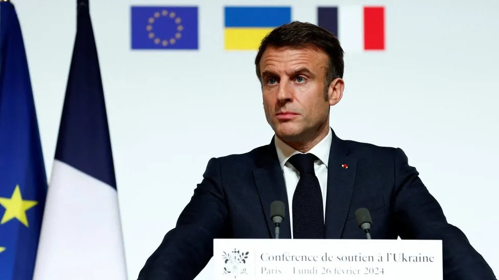 Macron claims European security depends on Russia’s defeat in Ukraine