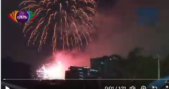 Chinese in Ghana reportedly use parliament house to celeberate new year