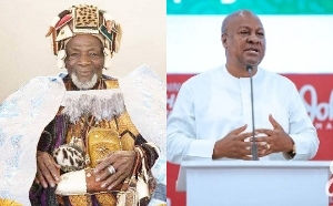 I will make sure Yendi doesn’t run short of water when I win 2024 elections – Mahama to Yaa Naa