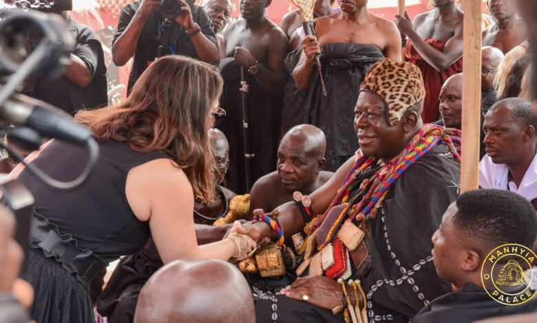 Otumfuo to replace looted Ashanti artefacts with replicas in UK museum