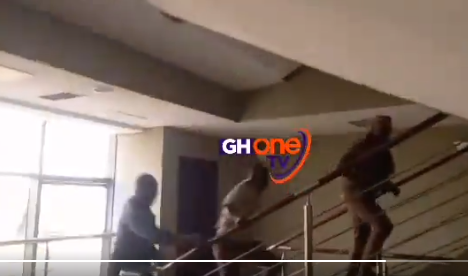 Firefighters rescue staff trapped in elevator during dumsor in Parliament