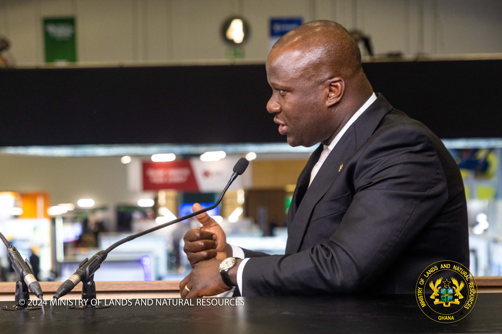 Ghana is the best, invest in Africa’s mining hub – Lands Minister to investors