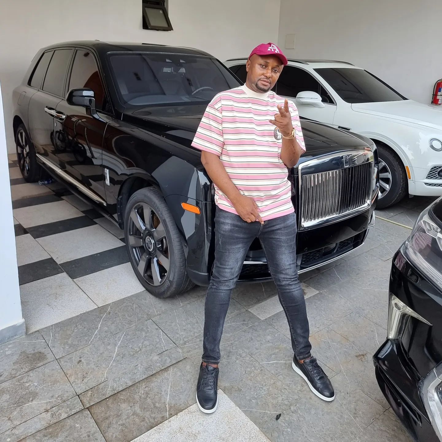 Davido’s team member, Israel DMW, involved in accident