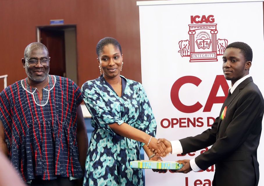 Level 300 KNUST student emerges overall Best Graduating Level 2 Student at ICAG Graduation
