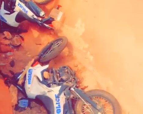 Enraged youth attack police in Kwahu Bepong; 25 arrested