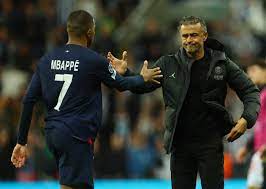 “We have to get used to not playing with Kylian” – PSG coach on early substitution of Mbappe