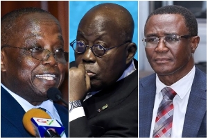 Journalist queries Akufo-Addo on why Domelevo was forced to retire while GRA boss remains at post