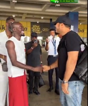 VIDEO: Ramsey Nouah touches down in Ghana