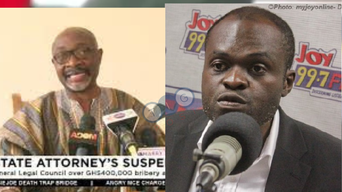 What you did isn’t legally upright; should have been quiet – Martin Kpebu to Woyome on GLC saga