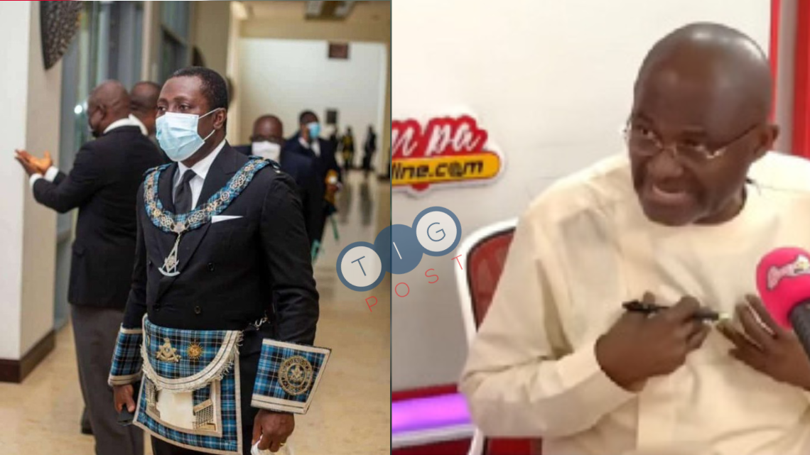 “I am a free mason and a Catholic” – How Afenyo-Markin assured Kennedy of his loyalty
