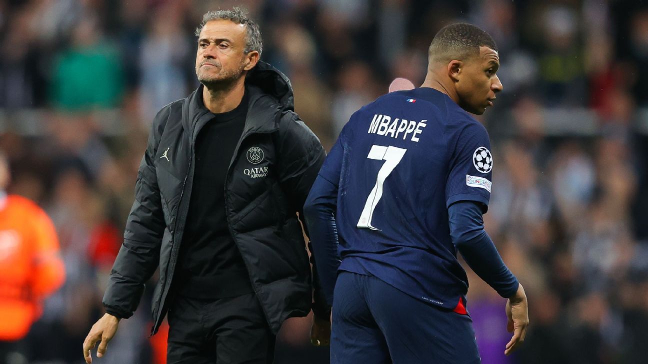 He “didn’t tell me anything so far” – Luis Enrique on news surrounding Mbappe’s decision