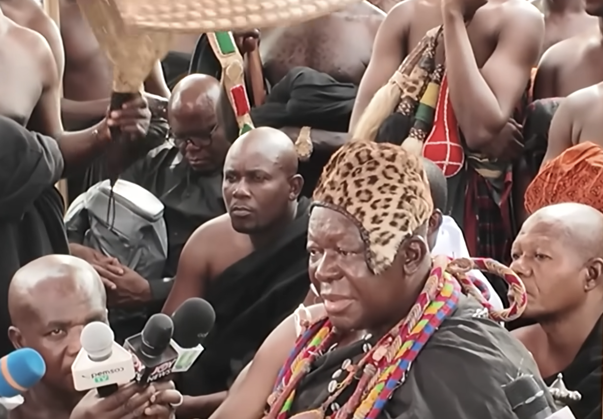 “Zongos, Ewes, Anlogas, Fantes, are on our land, why the hatred?” – Otumfuo asks