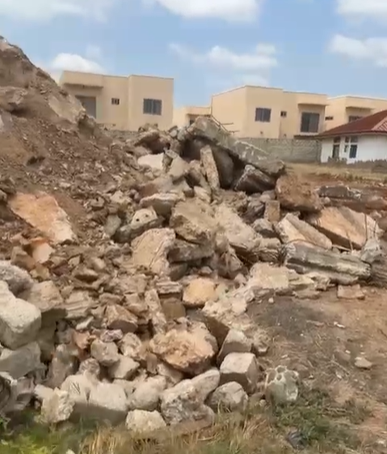 Paul Sackey Property in East Legon collapsed, 4 arrested