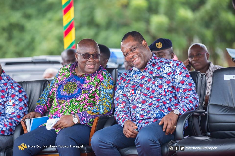 Akufo-Addo reportedly ‘fighting’ NPP over Bawumia-Napo ticket