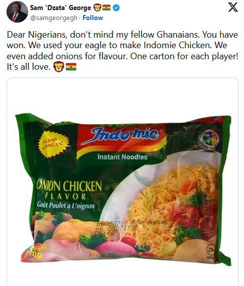 “Give me trophy” – Blacko, Sam George, Kwadwo Sheldon, others show Nigerians pepper over AFCON loss