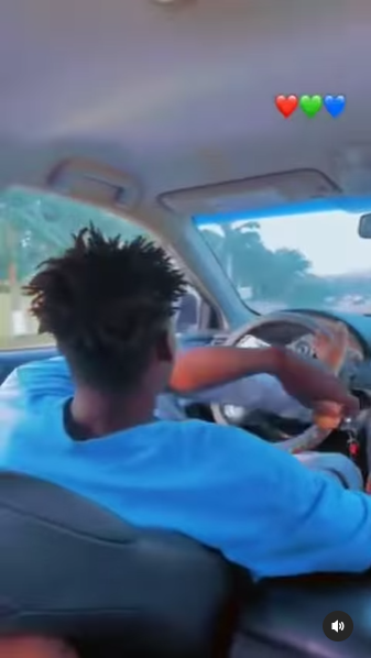 Social media users call for arrest of man for steering car with legs
