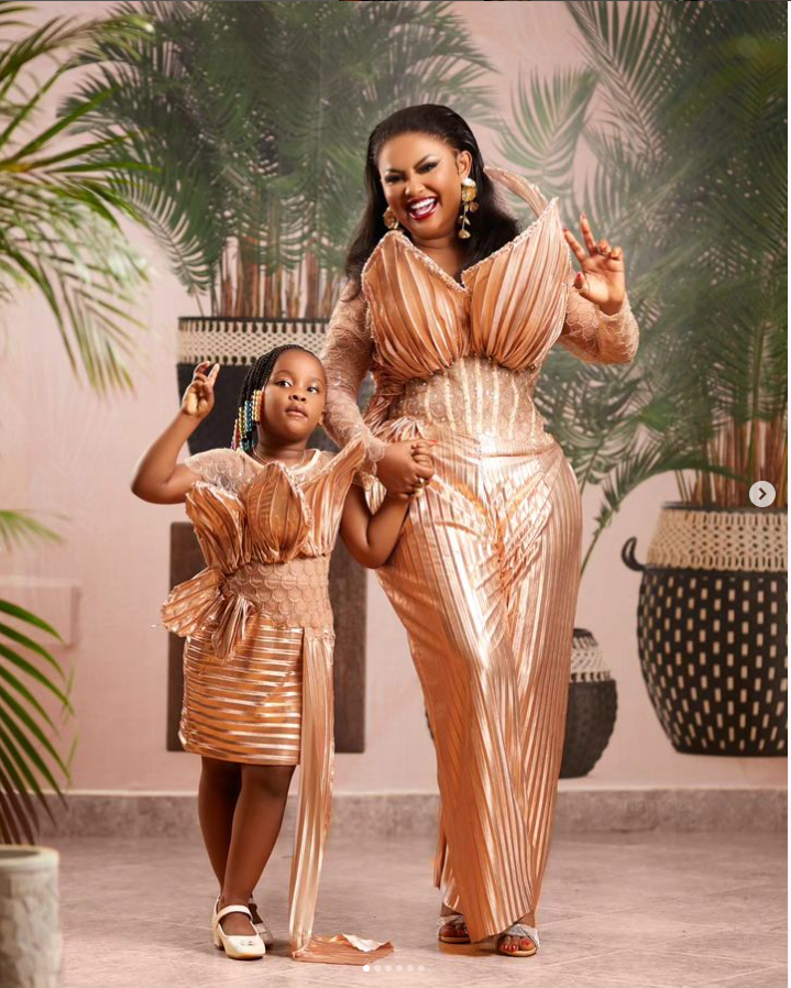 Maxin, daughter of Ghanaian star Nana Ama Mcbrown, reveals exciting birthday wishes