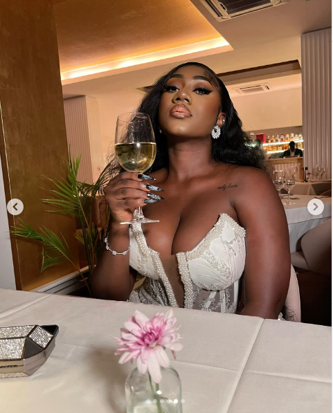 “Be guided..Moesha did more than this” – Netizens react to Hajia Bintu’s Instagram post