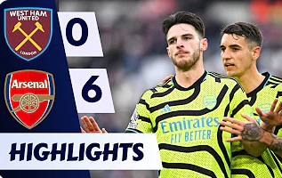 Arsenal ‘revenge’ West Ham in smashing 6-0 win