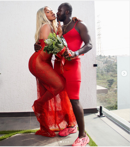 Video: Efia Odo, Dr. Likee share romantic moments on Valentine’s day