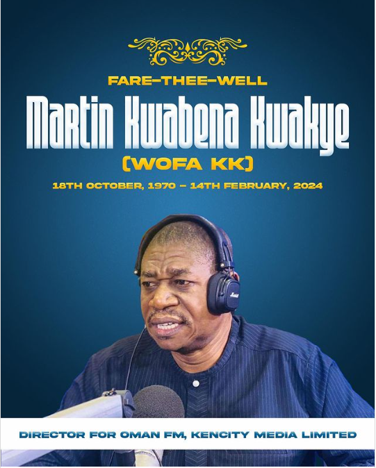 Oman FM reportedly journalist Kwabena Kwaakye died of cardiac arrest