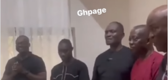 Video: Kennedy Agyapong in tears; promises to take care of late Wofa KK’s children and wife