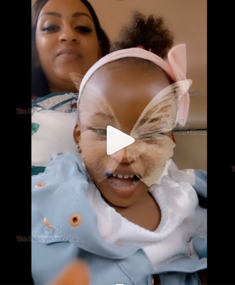Juliet Ibrahim’s heartwarming video of 2-Year-Old daughter