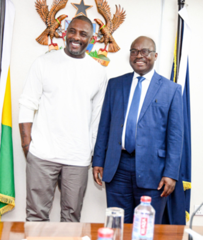 Idris Elba, BOG Governor, discuss support for creative arts industry