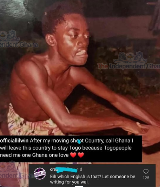 “After my moving shoot country” – Netizens roast LilWin over social media post