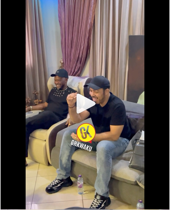Video: Fadda Dickson holds meeting with Nigerian star Ramsey Nouah