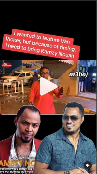 Ramsey Nouah’s role in ‘A Country called Ghana’ was meant for Van Vicker, but he declined
