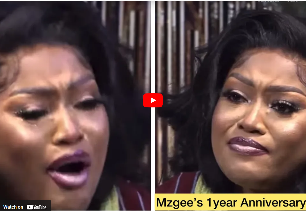Video: MzGee sadly cries on United Showbiz after overcoming harsh criticisms