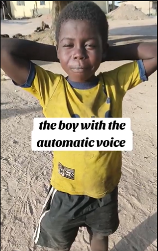 Meet the Ghanaian boy with a natural autotune voice
