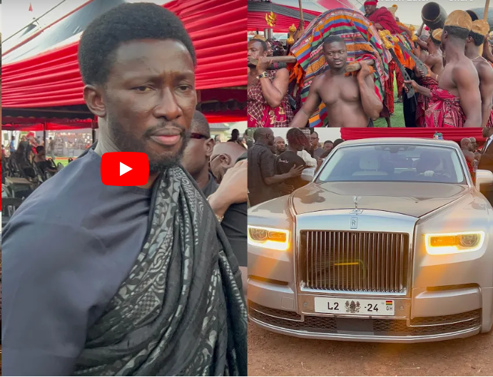 Video: Watch how Cheddar, wife displays at Kumasi funeral